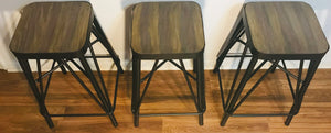 Modern Farmhouse Counter-height Stools (3)