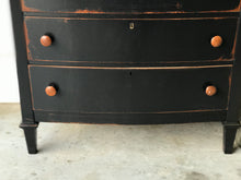 Load image into Gallery viewer, Moody Black Antique Chest of Drawers