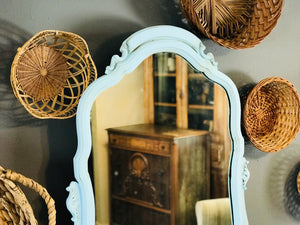 Gorgeous Antique Ombré Vanity & Stool