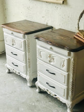 Load image into Gallery viewer, Beautiful Chunky Farmhouse Nightstand Set (2)