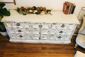 Beautiful Ornate Solid Dresser