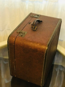 Vintage Leather Suitcase