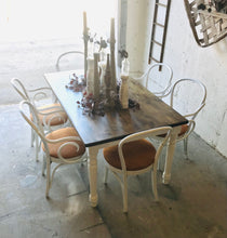 Load image into Gallery viewer, Beautiful Farmhouse Dining Table &amp; Chairs (7pc)