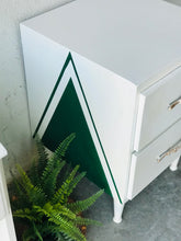 Load image into Gallery viewer, Unique MCM Mismatched Nightstand Set