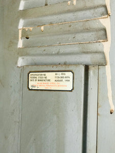 Large Vintage Industrial Locker Cabinet