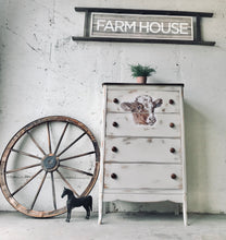 Load image into Gallery viewer, Pretty Farm Inspired Chest of Drawers