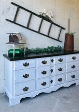 Load image into Gallery viewer, Large Vintage Farmhouse Buffet, Dresser, or TV Stand