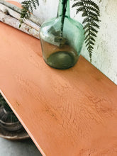 Load image into Gallery viewer, Vintage Boho Terra Cotta Entryway Table