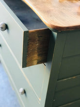 Load image into Gallery viewer, Pretty Antique Chest of Drawers or Coffee Bar