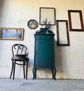 Stunning Antique Sheet Music Cabinet