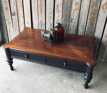 Load image into Gallery viewer, Classy Rustic Farmhouse Coffee Table