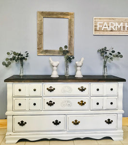 Perfect Farmhouse Rustic Buffet or Dresser