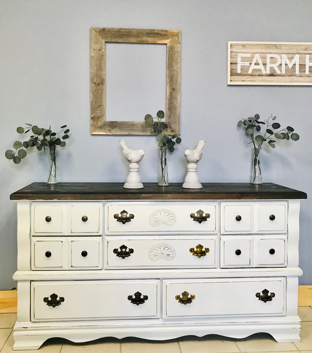 Perfect Farmhouse Rustic Buffet or Dresser