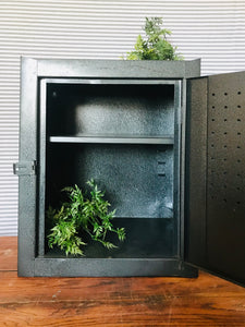 Vintage Industrial Metal Cabinet