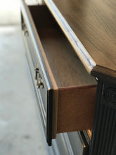 Load image into Gallery viewer, Moody Black Farmhouse Buffet, Dresser, or TV Stand