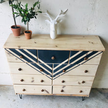 Load image into Gallery viewer, Refreshed Vintage Solid Wood Dresser