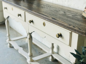 Beautiful Farmhouse Entryway or Console Table