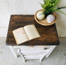 Load image into Gallery viewer, Adorable Vintage Farmhouse Kids Desk &amp; Chair