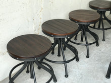 Load image into Gallery viewer, Amazing Industrial Farmhouse Pub Table &amp; Stools