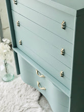 Load image into Gallery viewer, Pretty Revamped MCM Chest of Drawers