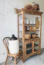 Load image into Gallery viewer, Stunning Antique Farmhouse Hutch Cabinet