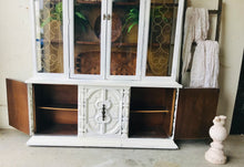 Load image into Gallery viewer, Stunning Large Vintage Farmhouse China Cabinet