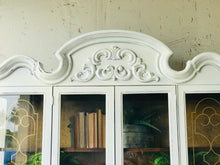 Load image into Gallery viewer, Stunning Large Vintage Farmhouse China Cabinet
