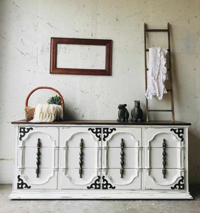 Stunning Large Farmhouse Dresser, Buffet, or TV Stand