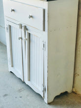 Load image into Gallery viewer, Primitive Vintage Farmhouse Cabinet