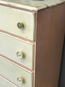 Shabby Chic Vintage Chest of Drawers