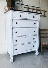 Load image into Gallery viewer, Beautiful Antique Farmhouse Chest of Drawers