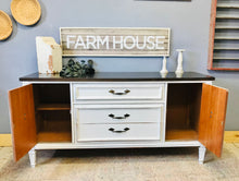 Load image into Gallery viewer, Pretty Vintage Farmhouse Buffet