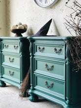 Load image into Gallery viewer, AVAILABLE @Twin Rivers Local Vintage Large Chunky Nightstand Set