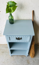 Load image into Gallery viewer, Darling Light Blue Single Nightstand