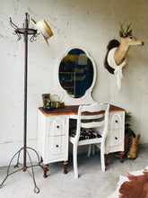 Load image into Gallery viewer, Beautiful Antique Vanity &amp; Chair