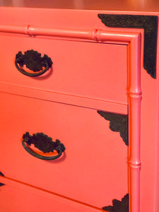 Bright Beautiful Vintage Chest of Drawers