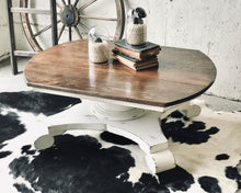 Load image into Gallery viewer, Old Farmhouse Rolling Coffee Table