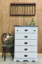 Load image into Gallery viewer, Rustic Farmhouse Chest of Drawers