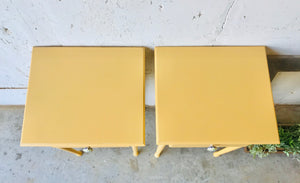 Adorable Yellow Nightstand Set