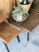 Load image into Gallery viewer, Revamped MCM Coffee &amp; End Table Set (3pc)