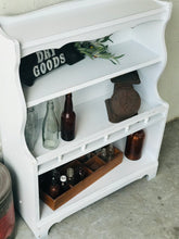 Load image into Gallery viewer, Pretty &amp; Petite Vintage Farmhouse Bookshelf