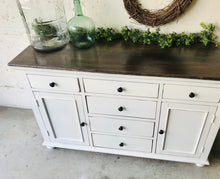 Load image into Gallery viewer, Perfect Farmhouse Buffet, Sideboard, or Coffee Bar