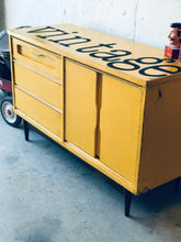 Load image into Gallery viewer, Vintage MCM Long Dresser, Buffet, or TV Stand
