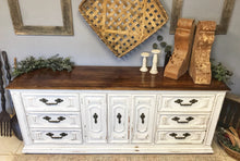Load image into Gallery viewer, Stunning Ornate Large Vintage Buffet or Dresser
