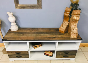 Beautiful Rustic Modern Farmhouse TV Stand