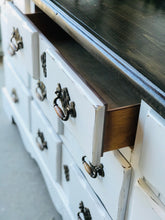 Load image into Gallery viewer, Large Vintage Farmhouse Buffet, Dresser, or TV Stand
