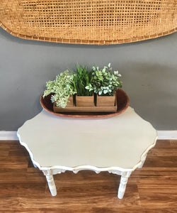 Petite Shabby Chic Accent or Coffee Table