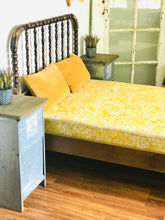 Load image into Gallery viewer, Adorable Vintage Spindle Twin Bed Frame