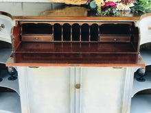 Load image into Gallery viewer, Amazing Vintage Secretary Buffet or TV Stand