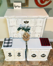 Load image into Gallery viewer, Amazing Shabby Chest of Drawers &amp; Nightstand Set